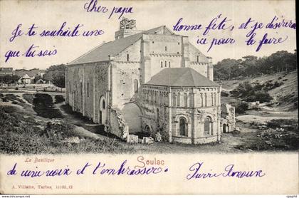 Soulac sur Mer CPA La basilique