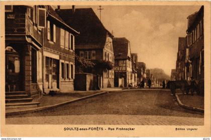 CPA Soultz-sous-Forets Rue Frohnacker (1390426)