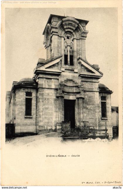 CPA St Cyr l'Ecole Eglise (1443713)