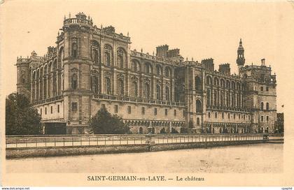CPA Saint Germain en Laye Le Chateau