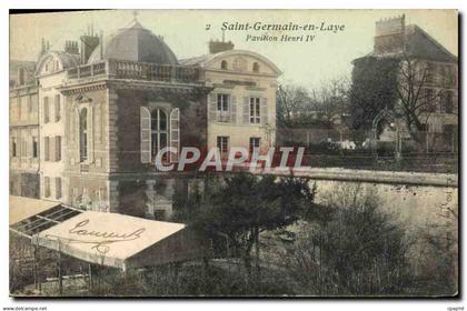 CPA Saint Germain En Laye Pavillon Henri IV