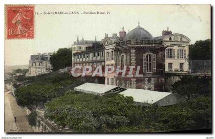 CPA St Germain En Laye Pavillon Henri IV