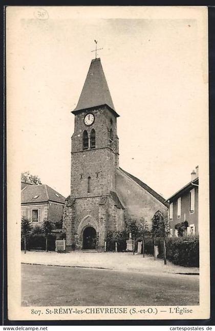 CPA St-Rémy-lès-Chevreuse, L`Église