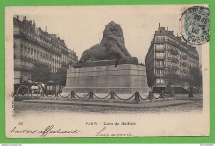75 - Paris - Lion de Belfort