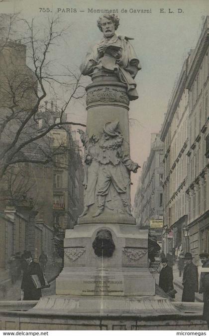 75 - PARIS - Monument de Gavarni