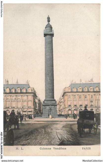 AQIP12-0802-75 - PARIS - colonne vendome