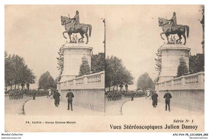 ATCP14-0943-75 - PARIS - Statue etienne