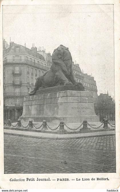PARIS : LE LION DE BELFORT