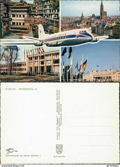 CPA Straßburg Strasbourg Stadtteilansichten Strasbourg 1980