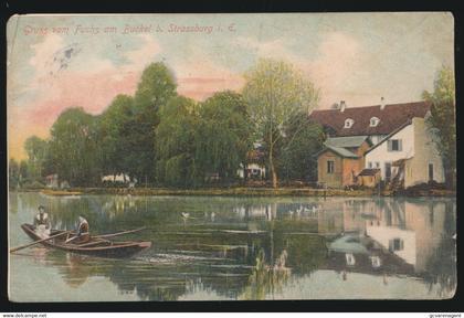 STRASSBURG  GRUSS VOM FUCHS AM BUCKEL
