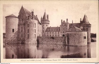 Sully sur Loire - Le Chateau Feodal - CPA