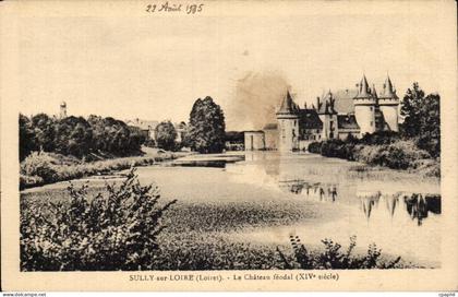 Sully sur Loire - Le Chateau Feodal - CPA