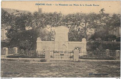 Gard : Sumène, Le Monument aux Morts...