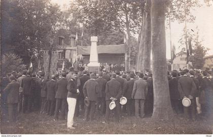 SANCERGUES(CARTE PHOTO) COMMEMORATION