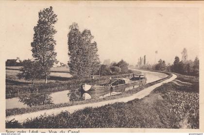 SURY PRES LERE      VUE DU CANAL    PENICHE