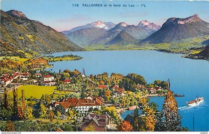 CPA Talloires et le fond du Lac