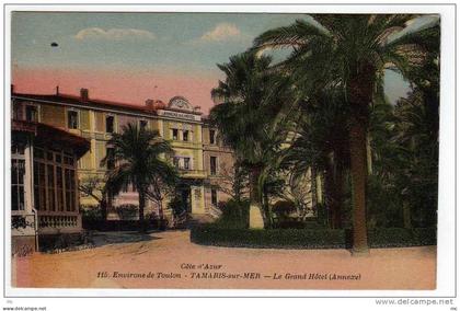 83 - Tamaris-sur-Mer (var) - Environs de Toulon - Le Grand Hotel (annexe) - colorisée