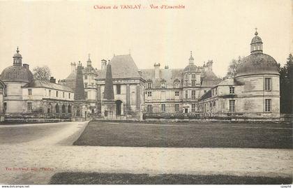 CPA Chateau de Tanlay Vue d'Ensemble