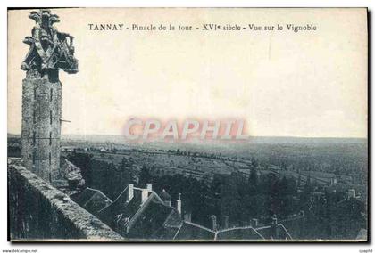 CPA Tannay Pinacle De La Tour Vue Sur Le Vignoble