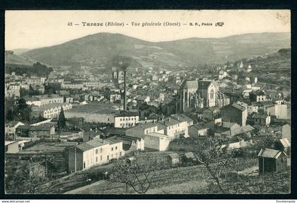 CPA - Carte Postale - France - Tarare - Vue Générale ( Ouest ) - 1916 (CP21911OK)