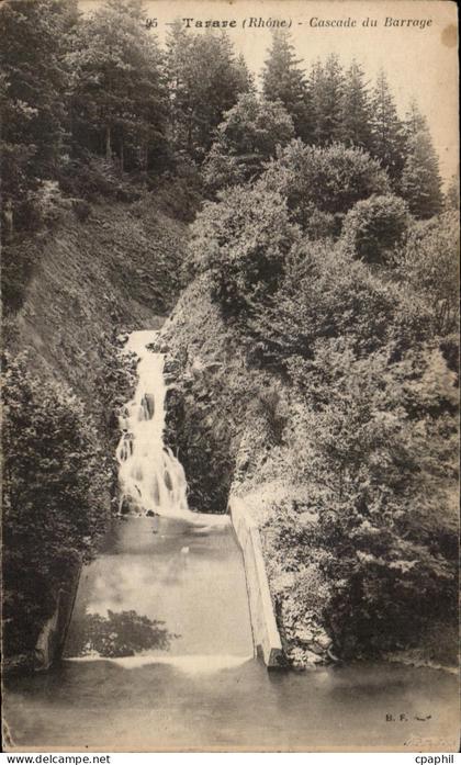 CPA Tarare Cascade du Barrage
