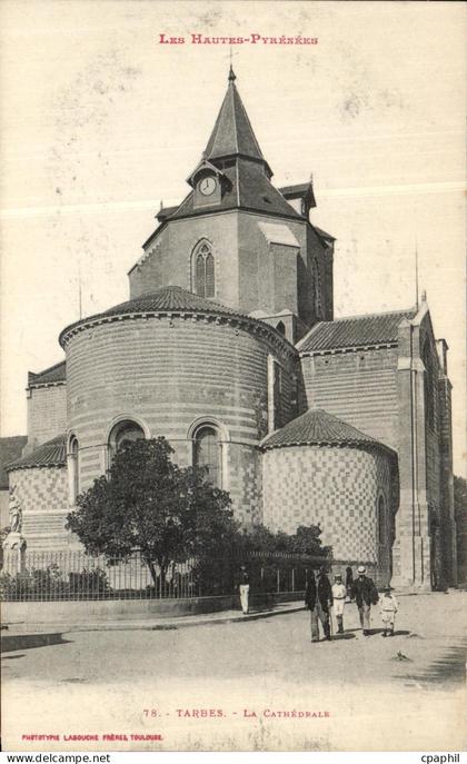 CPA Tarbes La Cathedrale