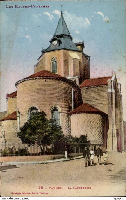 CPA Tarbes La cathedrale