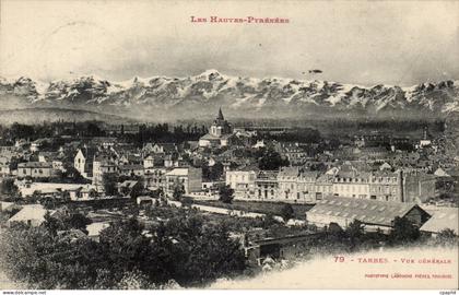 CPA Tarbes Vue generale
