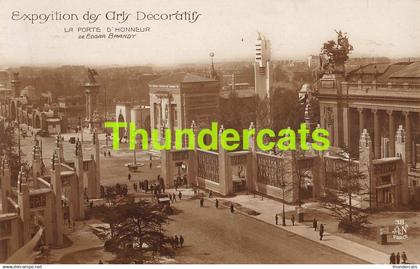 CPA 75 PARIS EXPOSITION DES ARTS DECORATIFS