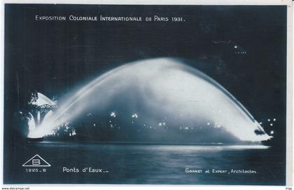 Paris (Exposition Coloniale Internationale de 1931) - Ponts d'Eaux