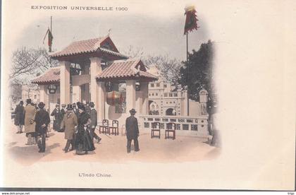 Paris (Exposition Universelle de 1900) - L'Inde Chine