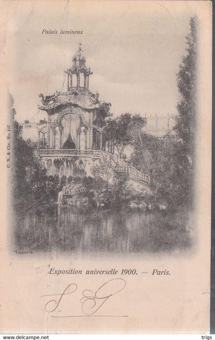 Paris (Exposition Universelle de 1900) - Palais lumineux