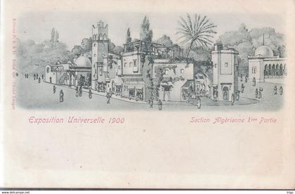Paris (Exposition Universelle de 1900) - Section Algérienne (1ère Partie)