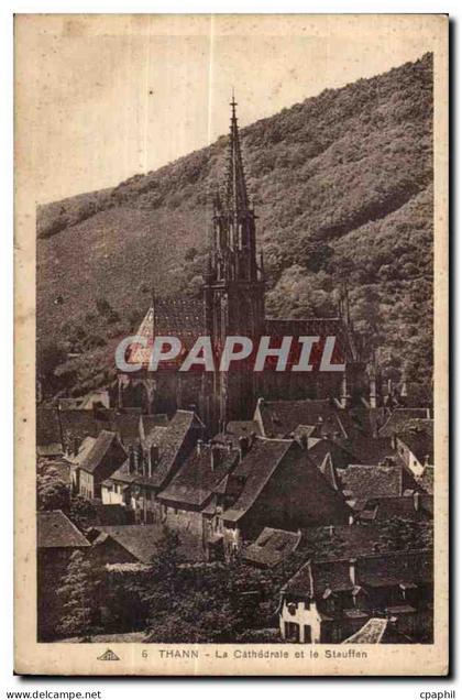 Thann - La Cathedrale - CPA