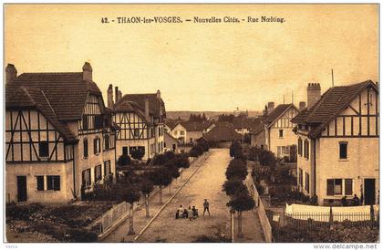 Carte Postale Ancienne de THAON les VOSGES