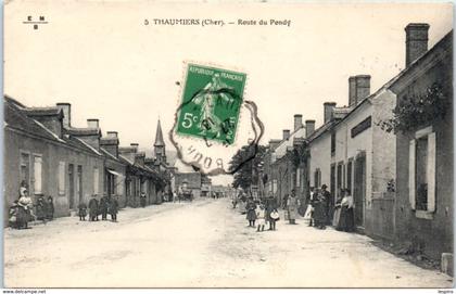 18 - THAUMIERS -- Route de Pondy
