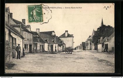 CPA Thaumiers, Entrée du Pondy