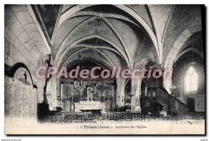CPA Thiais L'interieur de l'Eglise