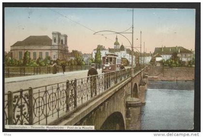 57 Thionville Diedenhofen - Thionville. Pont de la Moselle pont moselle tramway    D57D  K57672K  C57672C RH015207
