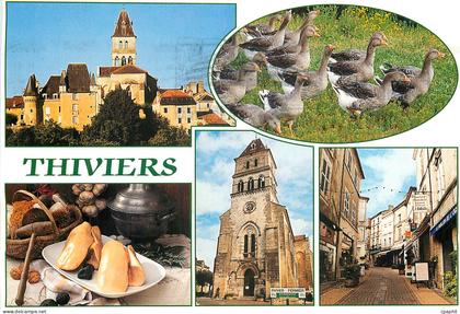 CPM Thiviers Dordogne Pittoresque Bourgade du Perigord vert