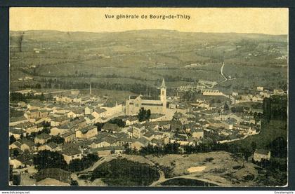 Carte Postale - France - Vue Générale de Bourg de Thizy (CP24807)