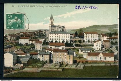 CPA - Carte Postale - France - Bourg de Thizy - Vue Générale (CP24623)