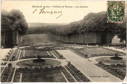 CPA Thoiry Le Chateau, Les Avenues FRANCE (1379126)