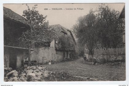 THOLLON INTERIEUR DE VILLAGE