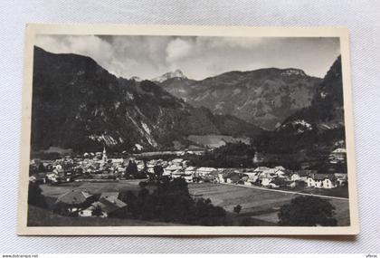 L03, Cpsm 1945, Thones, vue générale et le Villaret, Haute Savoie 74