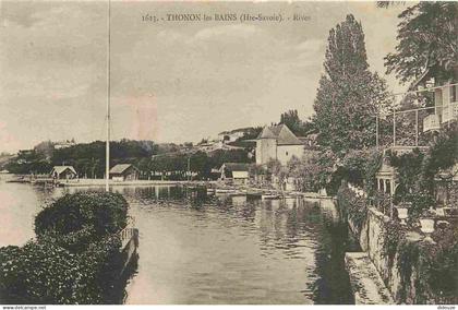 74 - Thonon-les-Bains - Rives - CPA - Voir Scans Recto-Verso