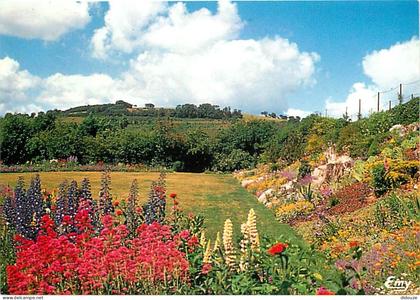 Carte Postale - 14 - Thury Harcourt - Parcs et jardins du château d'Harcourt - Jardin de printemps - Fleurs - Carte Neuv