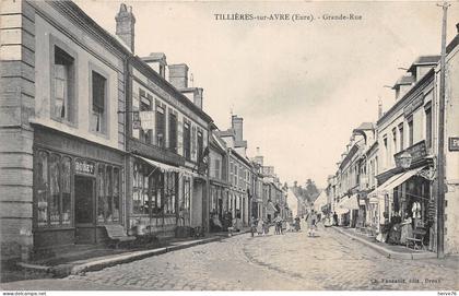 TILLIERES SUR AVRE - Grande Rue