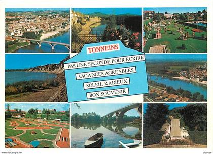 Carte Postale - 47 - Tonneins - Multivues - Mini Golf - Flamme Postale de Tonneins - CPM - Voir Scans Recto-Verso - Posc