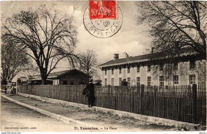 CPA TONNEINS - La Gare (638734)